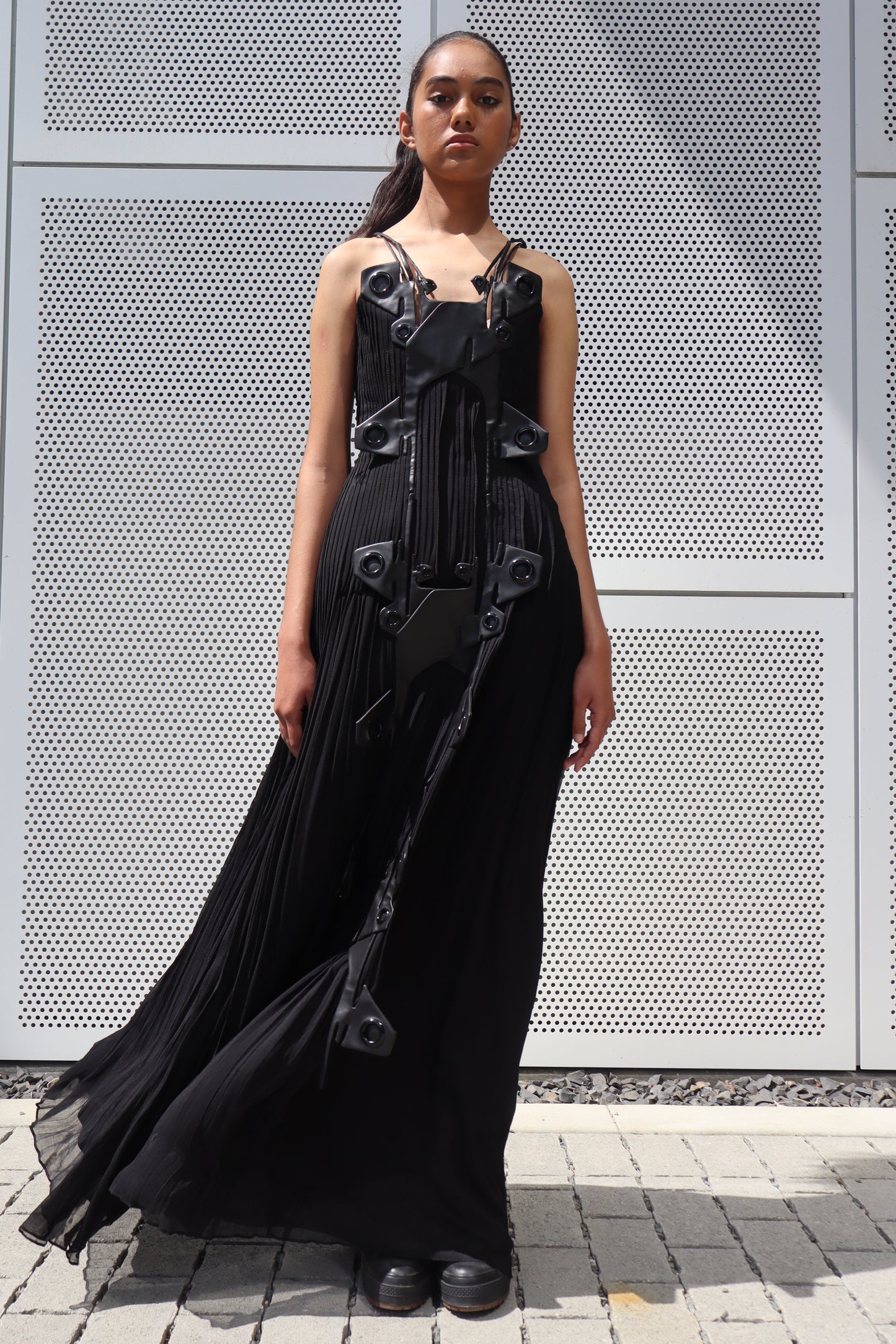 Avaant Pleated Gown