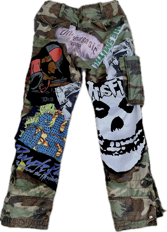 Camo Rock Bands Pants